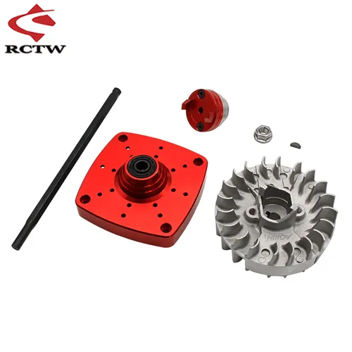 Metal Roto Starter Electric Start or Flywheel of 23CC-30.5CC Engine for 1/5 HPI ROFUN ROVAN KM BAJA LT FG RCMK GoPed RedCat Part