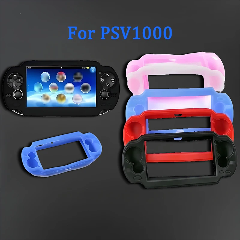 1PC Für Weiche Silikon Fall Für Sony PSV1000 Haut Fall Für PS Vita PSVita 1000 Konsole Abdeckung Anti-scratch schutz Shell Image