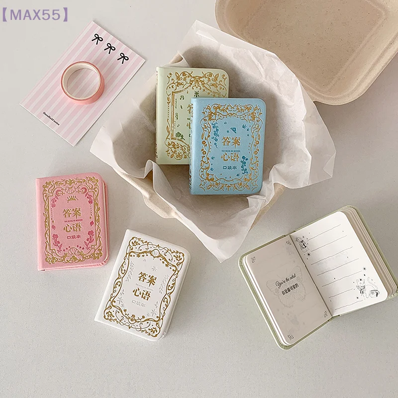 【MAX-55】Einfaches Mini-Notizbuch für Studenten, tragbares Notizbuch, kleines Notizbuch für Kinder, Geschenkbuch Image