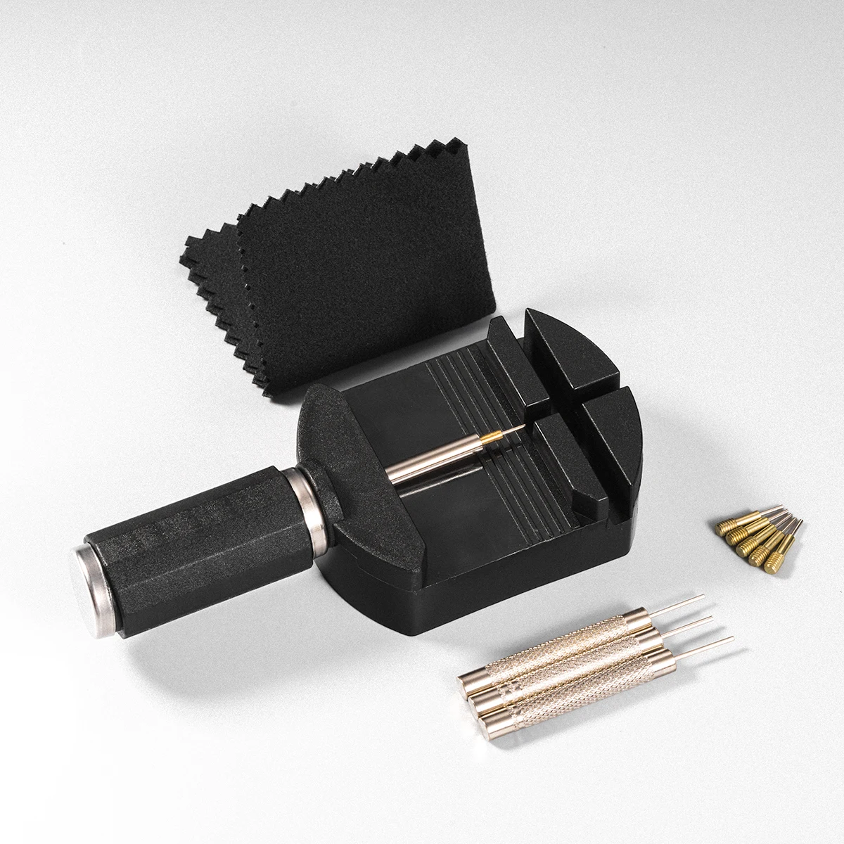 Uhr Link Removal Tool Kit Uhr Band Werkzeug Strap Kette Pin Remover Reparatur Tool Kit Für Uhr Band Strap Einstellung Armband Image