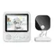Baby monitor da 2,8 pollici Videocamera di monitoraggio wireless Visione notturna ad alta definizione Citofono vocale bidirezionale a infrarossi Cura degli anziani