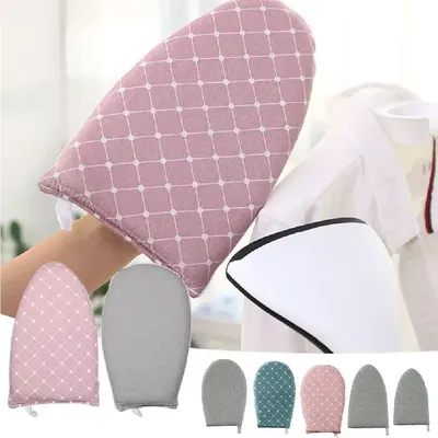 Handheld Mini Ironing Board Heat Resistant Clothes Garment Steamer Board Gloves Iron Pad Cover Steamer Accessories for Clothes