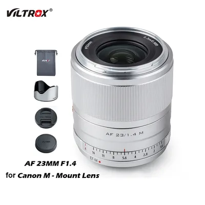 Viltrox 23mm f2.8stm ef m Autofokus-Kameras Objektiv große Blende Porträt objektiv APS-C für Canon EOS M Kameras Objektive markieren ii m3