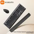Set tastiera e mouse wireless Xiaomi Comfort Edition Supporto per mano in spugna separata 2,4 GHz Silenzioso 108 tasti Tastiere sottili USB