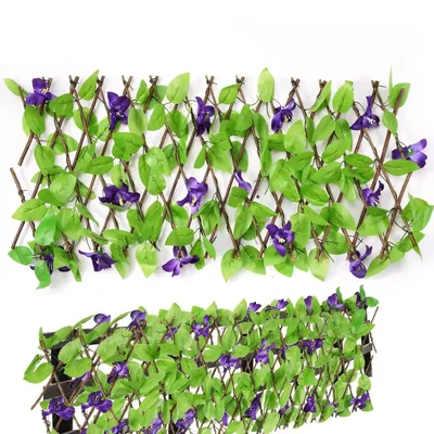 Artificial Hedge Artificial Fake Leaf Wall Greenery Hedge Plant Wall Greenery Backdrop Decor Faux Fence Mat for Stairs Courtyard