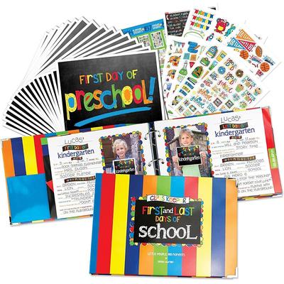 Easiest School Days Memory Album First and Last Day of School Memory Book Photo Album for Kids School Keepsake Organizer