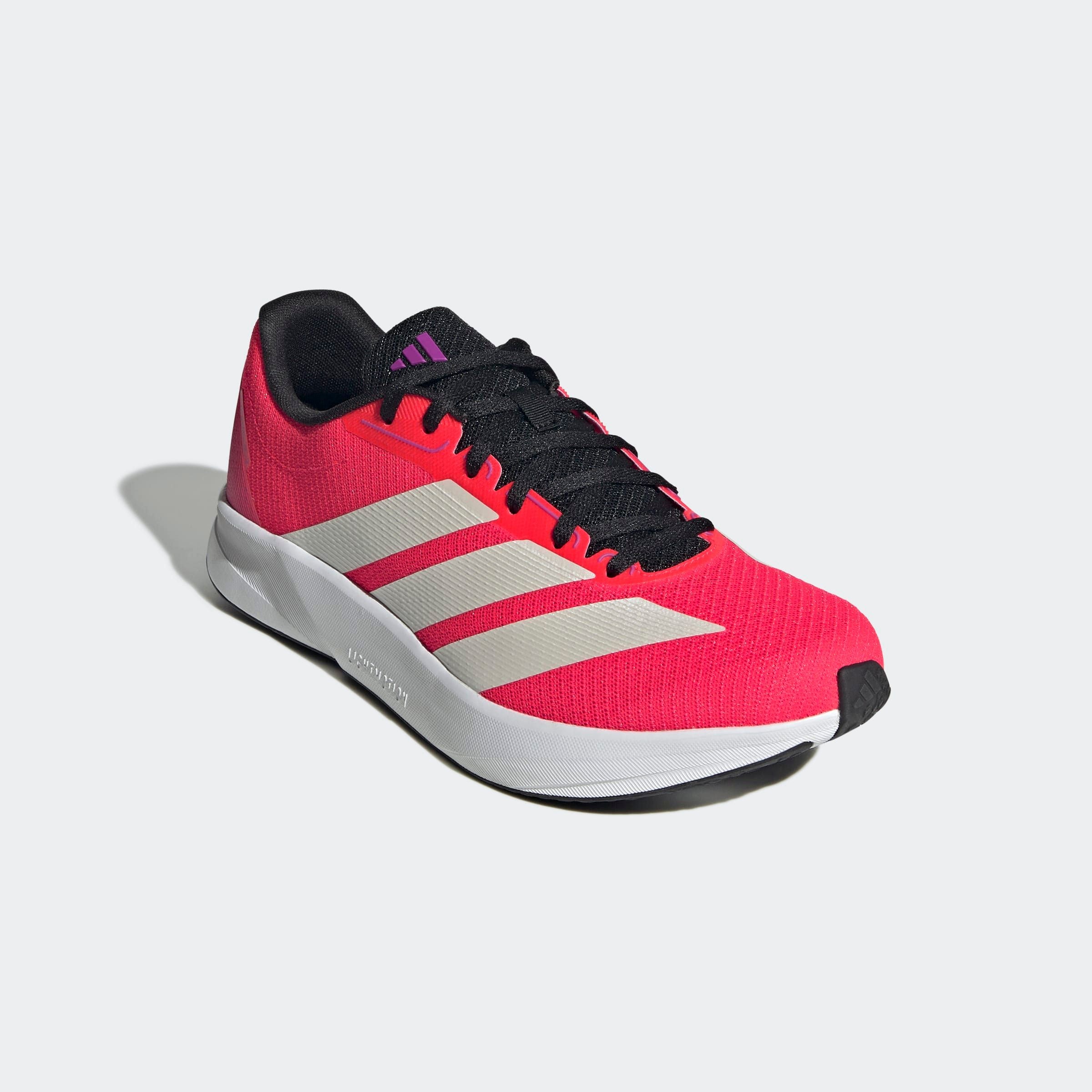 Laufschuh ADIDAS PERFORMANCE "DURAMO RC2", Gr. 42,5, rosa (lucid rot, zero metallic, shock pink), Textil, Sportlich, Schuhe