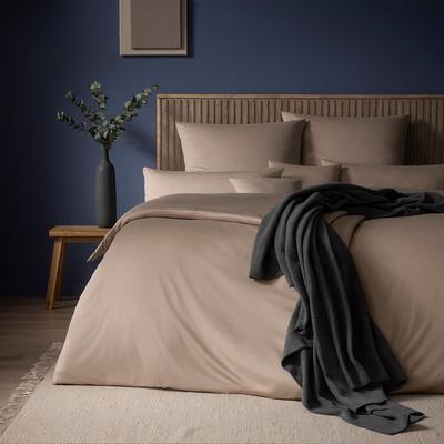 Bettwäsche ESTELLA "Takoma", bahama, B/L: 155cm x 220cm, , Mako-Interlock-Jersey, B/L: 80cm x 80cm, Mako-Interlock-Jersey, Obermaterial: 100% Baumwolle, Bettwäsche Image