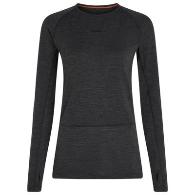 Icebreaker - Women's Merino 260 Zoneknit L/S Crewe - Merinounterwäsche Gr M schwarz Image