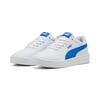 Sneaker PUMA "COURT CLASSIC CLEAN JR", Gr. 38, puma weiß, mountain blau, Synthetik, sportlich, Schuhe