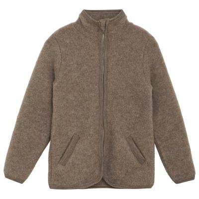 Huttelihut - Kid's Jacket Wool Fleece - Merinojacke Gr 116 braun Image