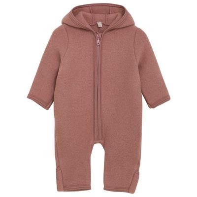 Huttelihut - Kid's Pram Suit Wool Fleece - Overall Gr 104 braun Image