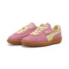 Sneaker PUMA "PALERMO", Gr. 42, poised pink, gold moon, Leder, unifarben, sportlich, Schuhe