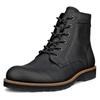 Schnürstiefelette ECCO "Jamestown Lace Boot", Herren, Gr. 46, schwarz, Nubukleder, klassisch, Schuhe, Stiefel, Schnürboots, Klassik-Stiefelette mit Profilsohle