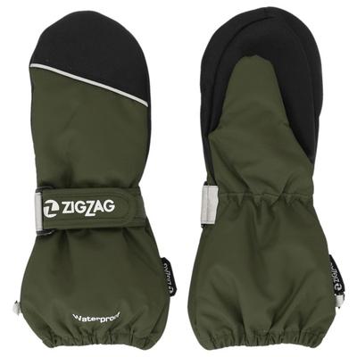 ZIG ZAG - Kid's Shildon Waterproof Mittens - Handschuhe Gr 140/146 oliv Image