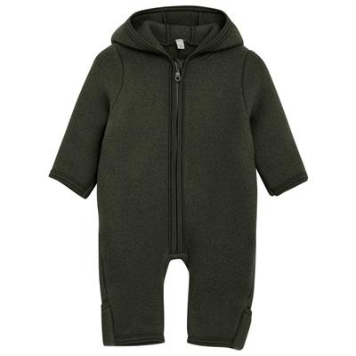 Huttelihut - Kid's Pram Suit Wool Fleece - Overall Gr 92 oliv Image