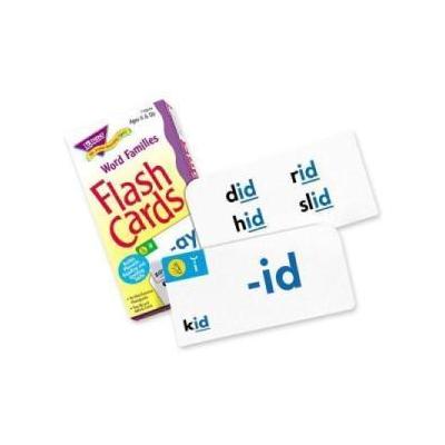 Trend Skill Drill Flash Cards, Word Families, Set Of 96