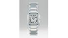 Cartier Tank Francaise Stainless Steel Watch on Bracelet, Medium