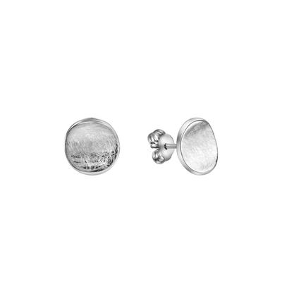 Celesta Silber Ohrringe Silber 925 rhodiniert mit eismatter Oberfläche Image