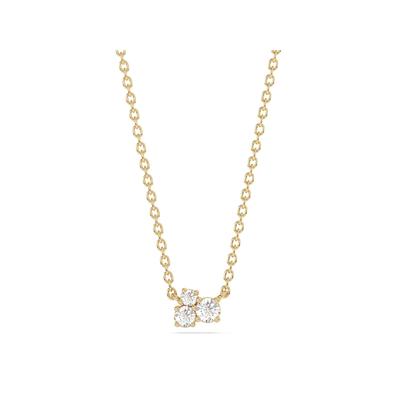 Diam Addict Halskette 585 Gelbgold mit im Labor gezüchteten Diamanten Image