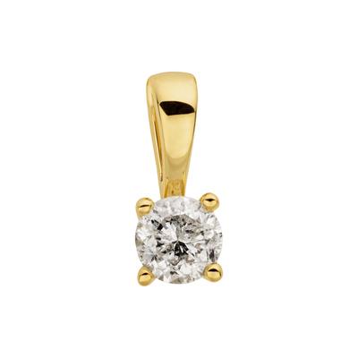 Orolino Anhänger 585/- Gelbgold Brill. 0,25ct. weiß Image
