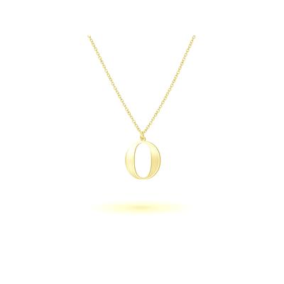 BEKA&BELL Anhänger mit Kette 925-Sterling Silber vergoldet Glänzend 45cm Image