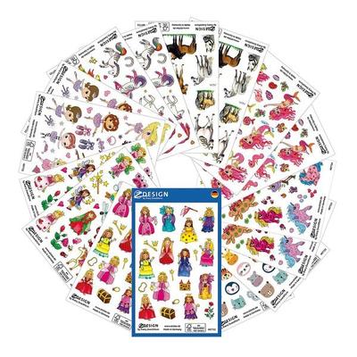 Avery Zweckform Sticker-Set »Prinzessinen - Einhörner - Feen« 386 Stück mehrfarbig Image