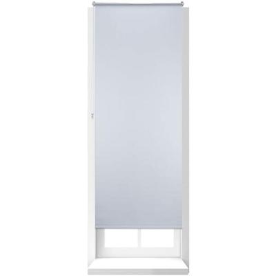 relaxdays Thermo Verdunkelungsrollo 80 x 210 cm weiß weiß Image