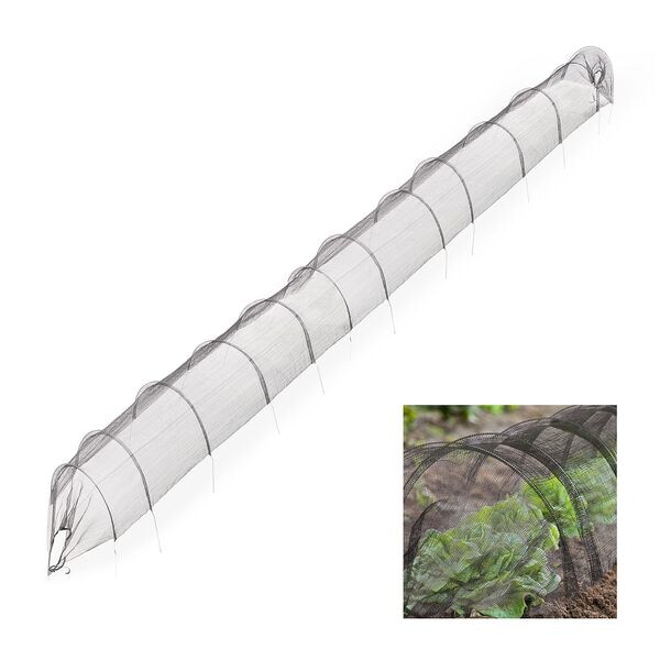 relaxdays Pflanztunnel 7 Meter Image