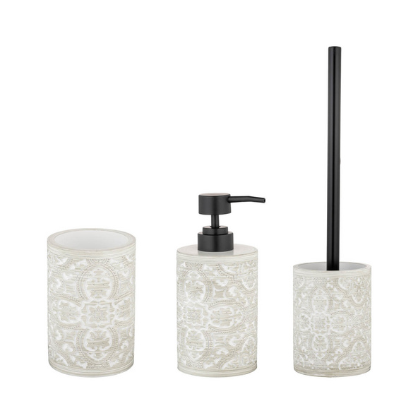 Bad-Accessoire Set „Ortezzano“, 3-tlg. aus Polyresin WENKO Image