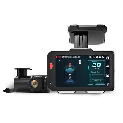 Audiovox ACADC5 4K AI Dash Cam w/ 1080p Rear Cam
