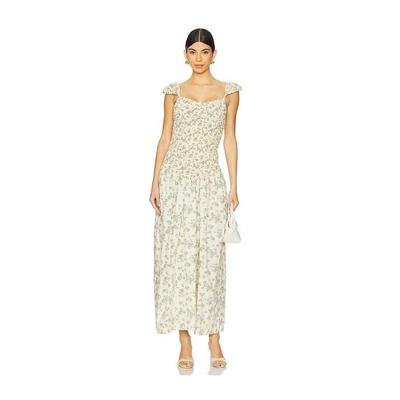 Cap Sleeve Mottled Max Dress