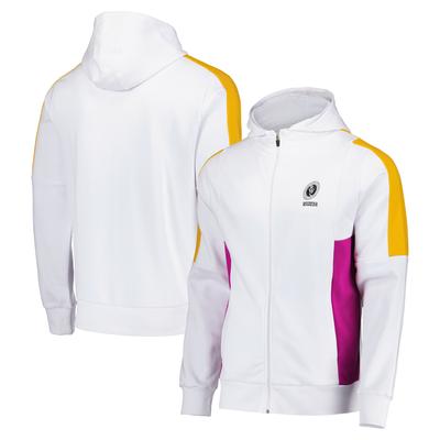 Rugby-Weltmeisterschaft 2025 Host Classics Hoodie mit durchgehendem Reißverschluss für Damen – Weiß Image