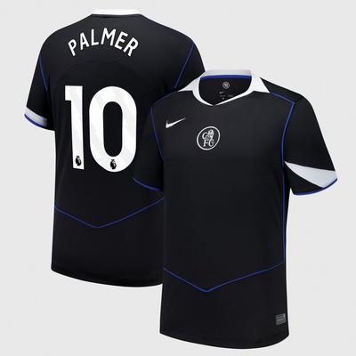 Chelsea Stadion Ausweichtrikot 2025-26 mit Aufdruck Palmer 10 Image