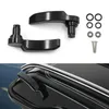 Aluminium Motorrad Sattel tasche Riegel Kit für Harley Davidson Electra Glide Street Glide Road King 14-21 schwarz silber