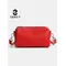 Zency femmes rouge sac à main 100% en cuir véritable dames épaule sac à bandoulière mode Hobos haute qualité cartables 2025 à la mode