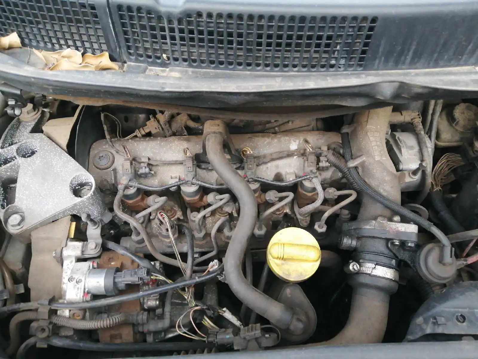 Für Renault Scenic II 2003-2009 Gas Strut Lift Unterstützung Vorderen Haube Ändern Gas Quellen Stoßdämpfer Image