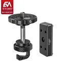 EVUMO BA5 e BQ80 Kit di conversione testa a sfera per treppiede BOG DeathGrip Arca Swiss Piastra di montaggio a sella combinata per treppiede da tiro BOG