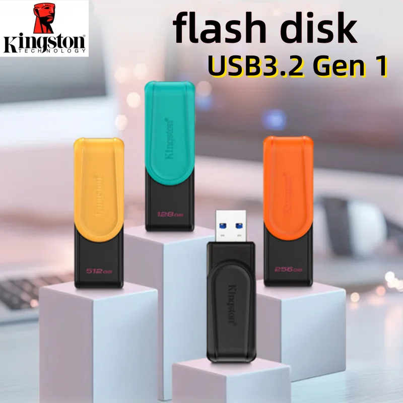 Kingston DTXS Chiavetta USB DataTraveler Exodia S Chiavetta USB 64 GB 128 GB 256 GB 512 GB USB 3.2 Gen 1 Nero