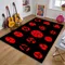 MINISO Japanese Anime Naruto Carpet Living Room Bedroom Kitchen Balcony Rug Non-slip Washable Mat Home Exquisite Home Ins Rug