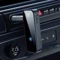 Adattatore audio Aux 5.0 compatibile con Bluetooth Trasmettitore audio 2 in 1 Adattatore audio da 3,5 mm per chiamate in vivavoce per musica audio per auto