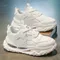 Scarpe sportive da uomo Scarpe da papà con soletta casual in mesh traspirante che aumentano l