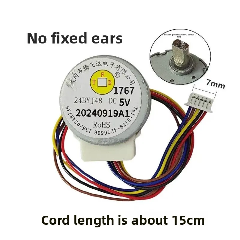 24BYJ48 Schrittmotor DC 5V 4-Phasen 5-Draht Wireless Kamera Monitor Motor langsame Geschwindigkeit 1/64 Image
