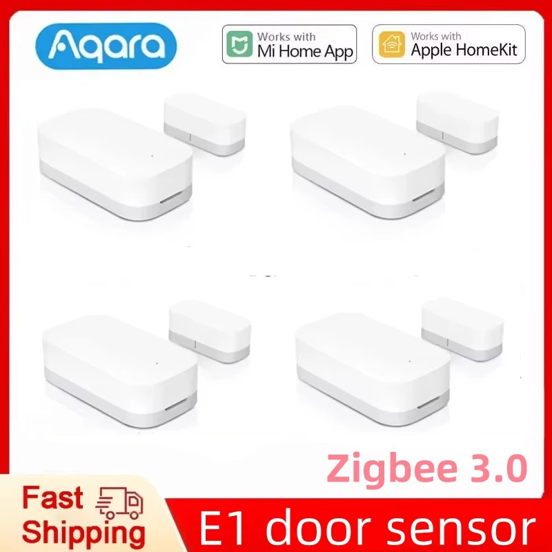Aqara Tür-Fenster-Sensor E1 ZigBee 3.0 MCCGQ14LM APP-Fernbedienung für Smart Home Work mit Xiaomi Mijia APP Apple HomeKit Image