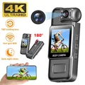 Ultra HD 4K WiFi Mini telecamera Videoregistratore digitale portatile Polizia BodyCam Visione notturna a infrarossi Sport DV Videocamera da equitazione 1]