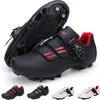 Männer Sport Dirt Rennrad Schuhe Flache Geschwindigkeit Radfahren Turnschuhe Wohnungen Mountainbike Schuhe Stollen Schuhe Größe Für 37-46