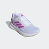 Laufschuh ADIDAS PERFORMANCE "RUNFALCON 5", Gr. 38, cloud weiß, lila burst, semi blau burst, Textil, Synthetik, sportlich, Schuhe