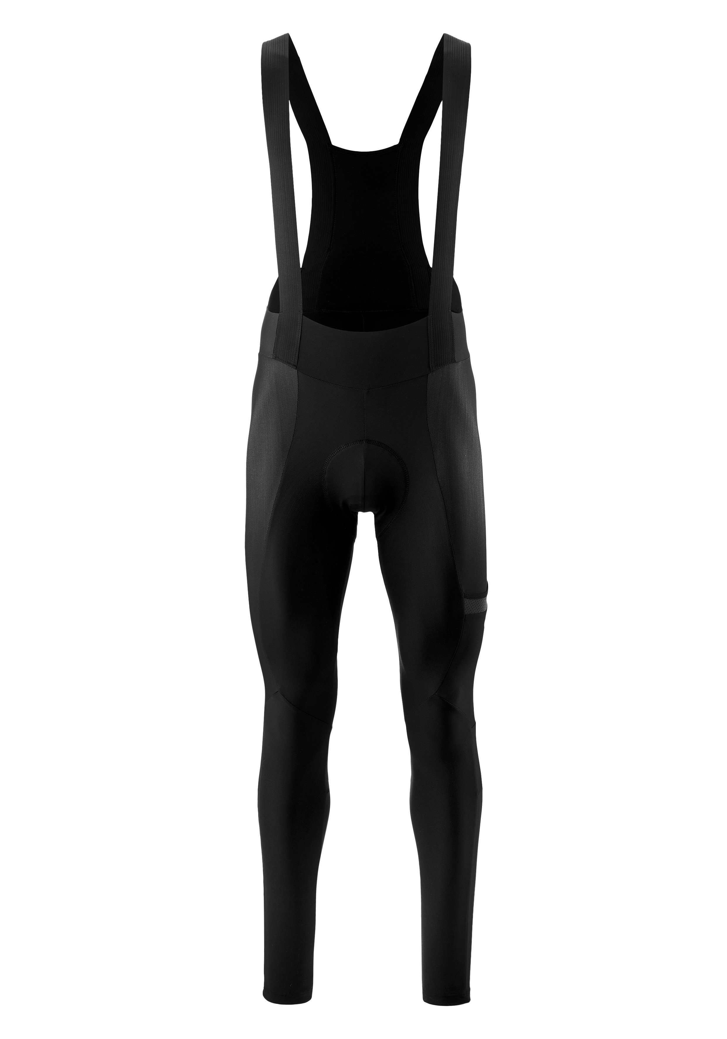 Fahrradhose GONSO "Essential Bib Tight Cargo SC M", Herren, Gr. L, Normalgrößen, schwarz, 78% Polyester, 22% Elasthan, Hosen, Herren Radhose mit Dry Up Air-Sitzpolster, Tight Fit Image