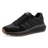 Sneaker MARCO TOZZI, Herren, Gr. 43, schwarz, Lederimitat, unifarben, sportlich, Schuhe, Freizeitschuh, Halbschuh, Schnürschuh im Materialmix