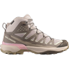 Outdoorschuh SALOMON "X ULTRA 360 EDGE MID GORE-TEX W", Gr. 40,5, iron, hushed violet, transparent gelb, Synthetik, Textil, sportlich, Schuhe, wasserdicht